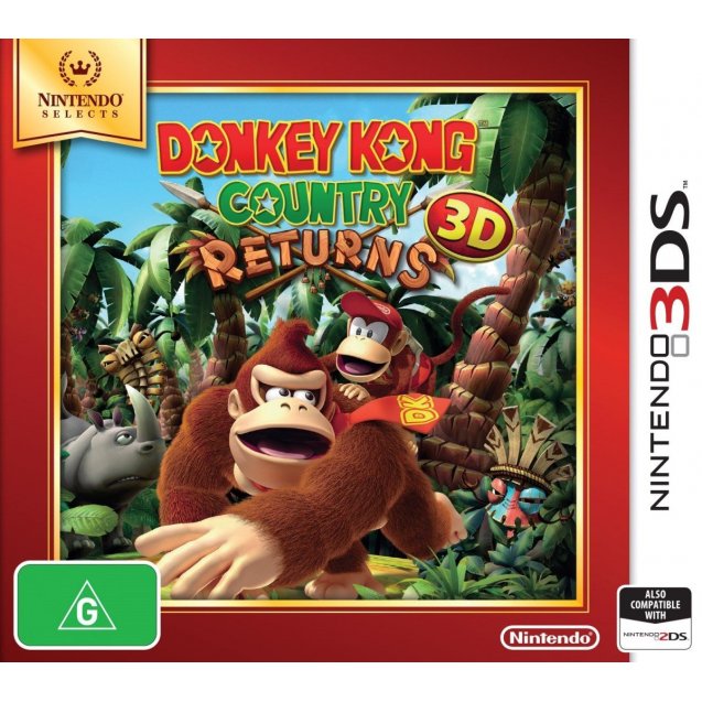 Donkey Kong Country Returns Nintendo Selects 3DS
