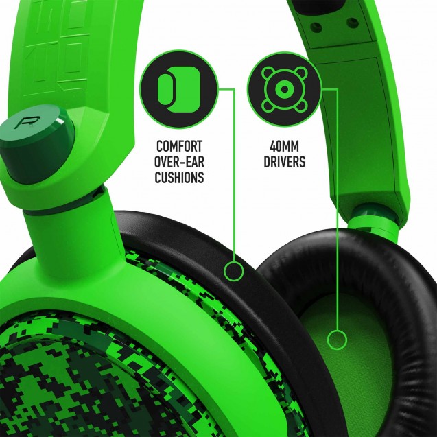 STEALTH C6-100 Gaming Headset (Green Camo)