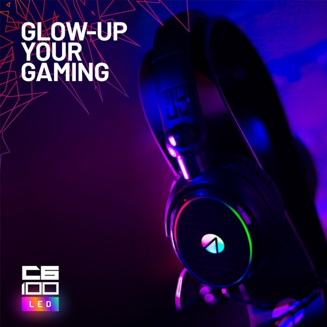 STEALTH C6-100 Light Up Gaming Headset