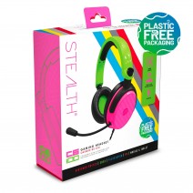 STEALTH C6-100 Gaming Headset (Neon Green/Neon Pink)