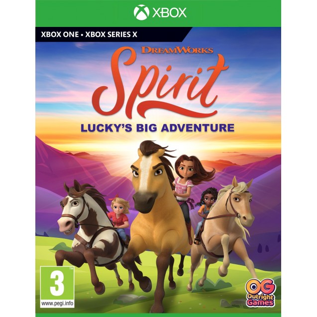 DreamWorks Spirit: Lucky's Big Adventure Xbox