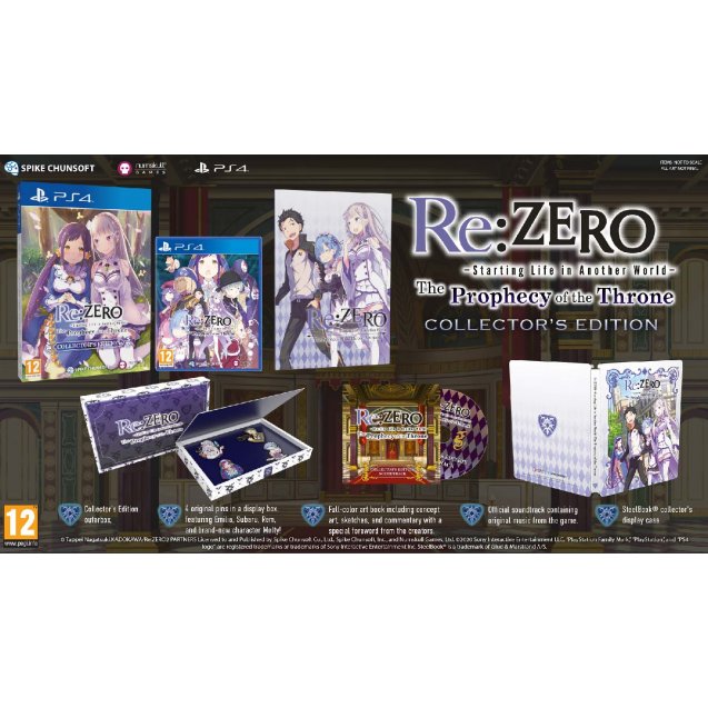 Re:ZERO - The Prophecy of the Throne Collector’s Edition PS4