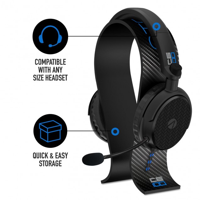 STEALTH C6-100 Stereo Gaming Headset & Stand Black/Blue