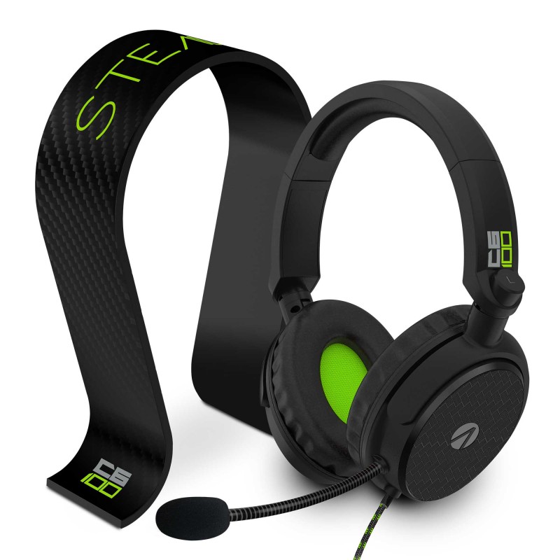 Buy STEALTH C6-100 Stereo Gaming Headset & Stand Black/Green