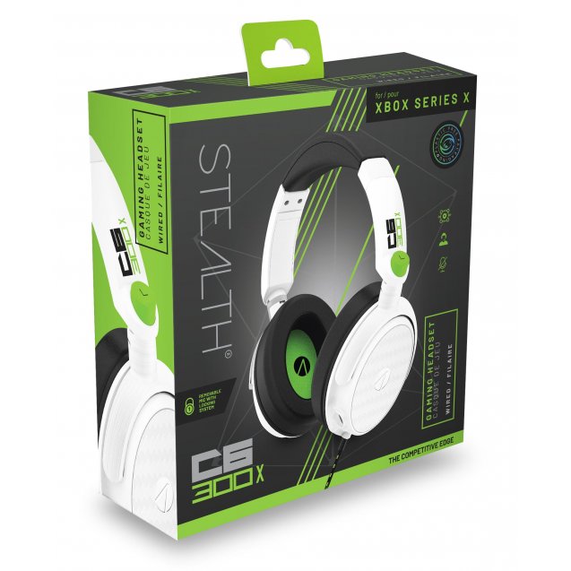 STEALTH C6-300X Stereo Gaming Headset (White)