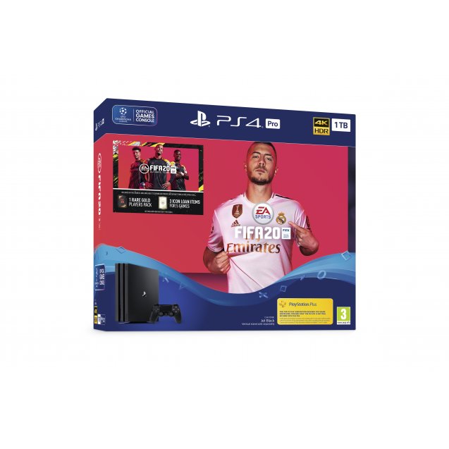 PlayStation 4 PRO 1TB FIFA 20 Bundle