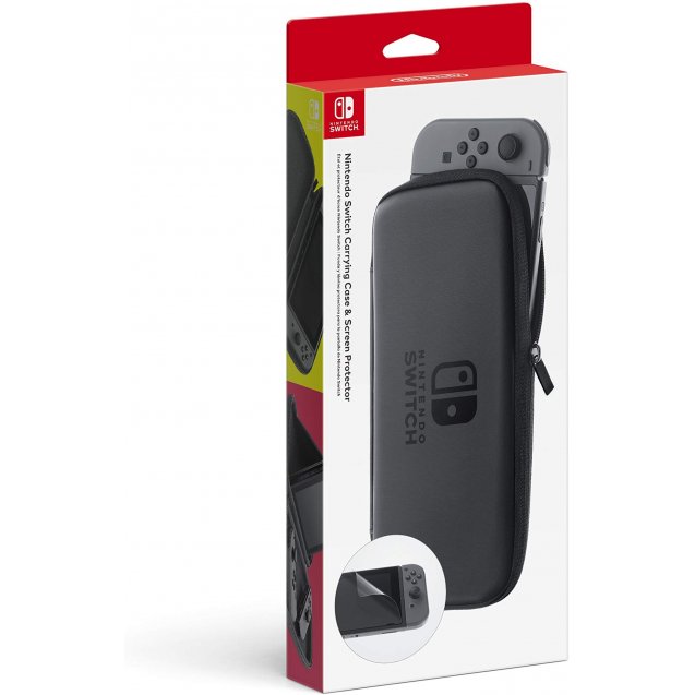Nintendo Switch Accessory Set - Carry Case + Screen Protector NSW